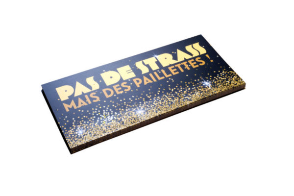 Cartes de Visite + Pelliculage Mat + Vernis paillette