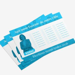 Bulletin vote A4 recto verso